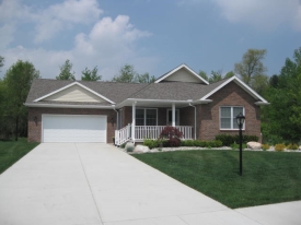 finished house with porch photo