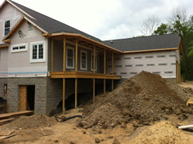 house before siding photo